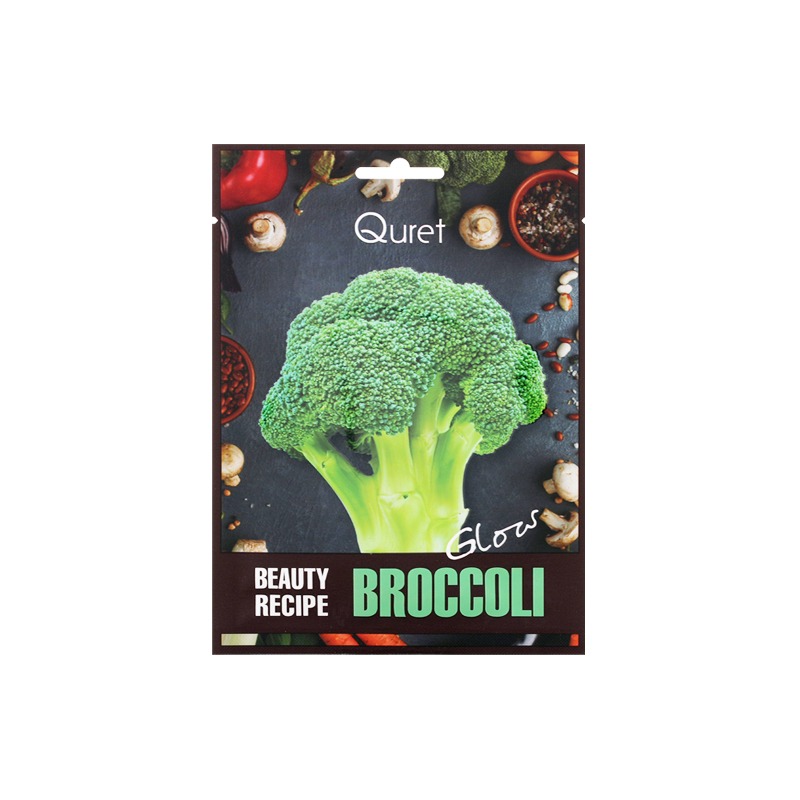 Quret Beauty Recipe Mask - Broccoli[Glow]