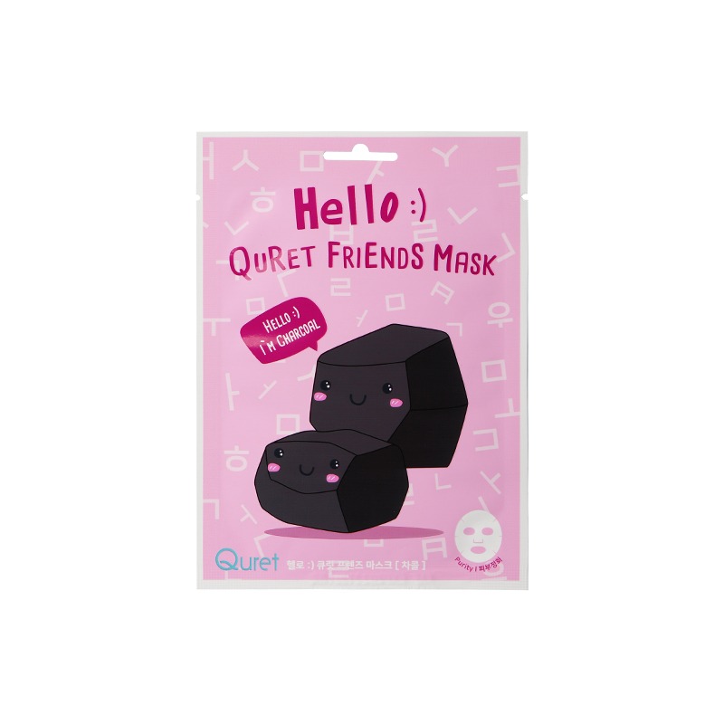 Hello :) Quret Friends Mask[Charcoal]
