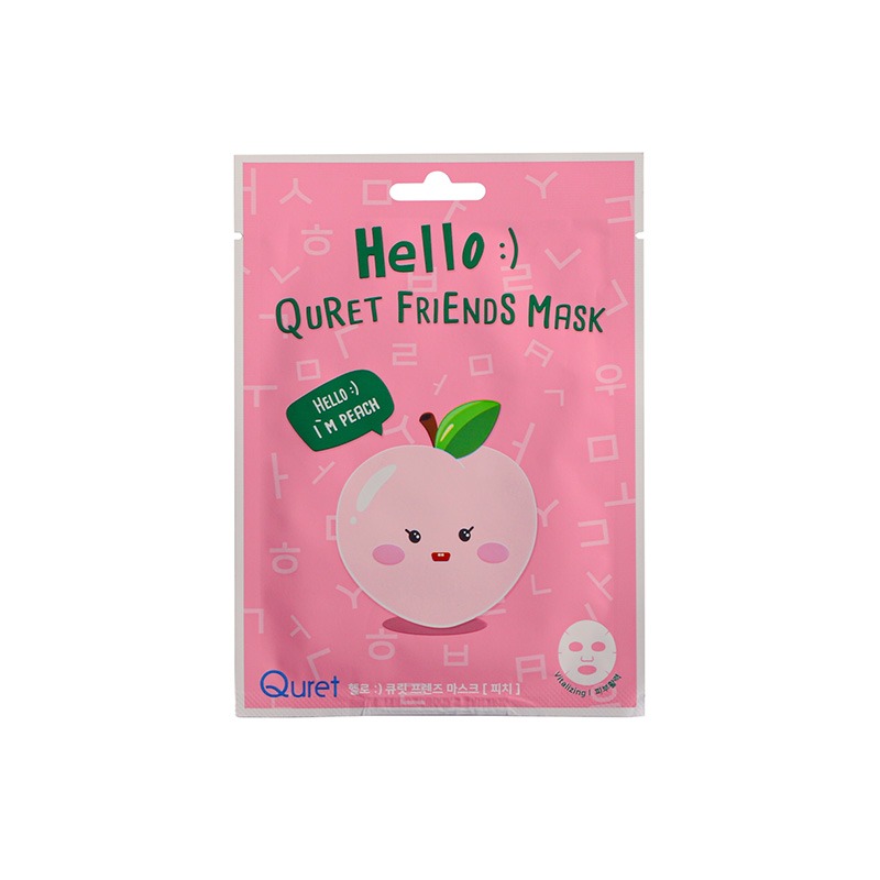 Hello :) Quret Friends Mask[peach]