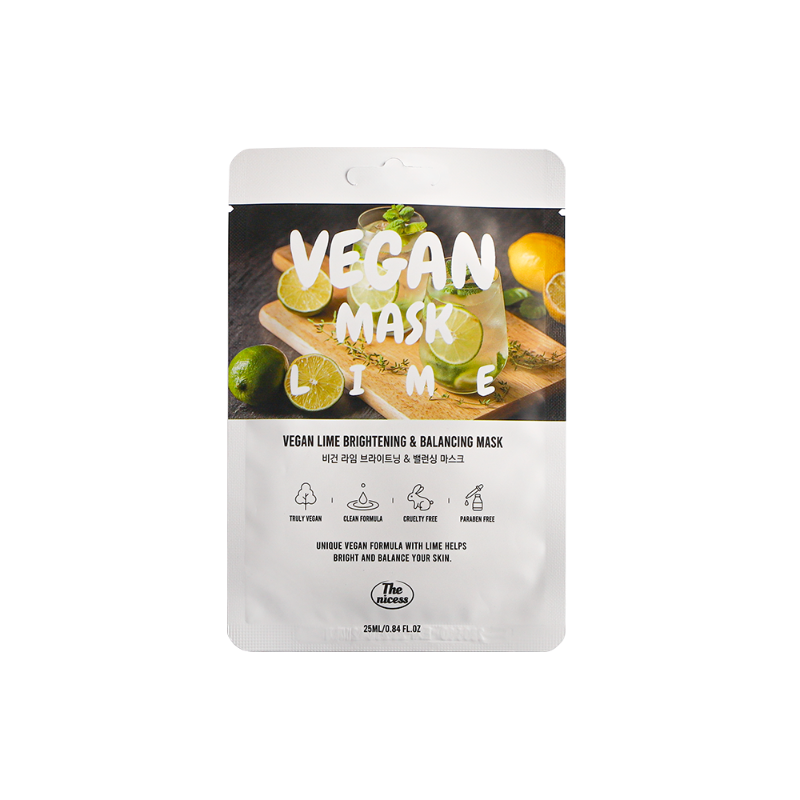 Thenicess vegan mask lime