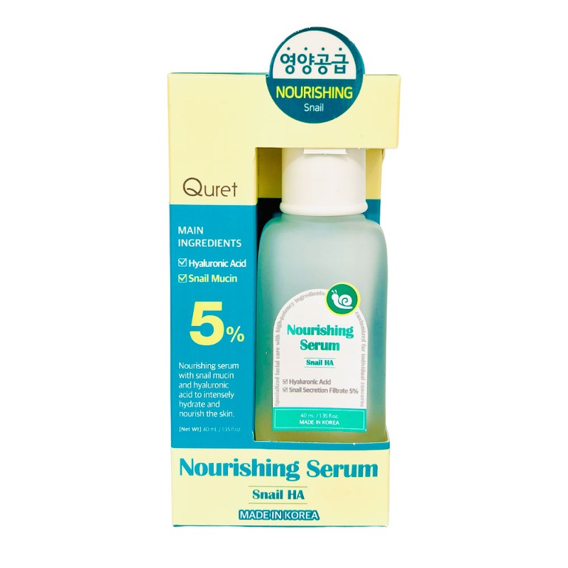 Quret Nourishing Serum (Snail HA)